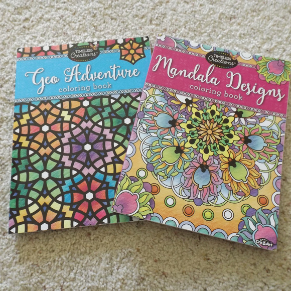 Other - 2 brand new Timeless Creations coloring books